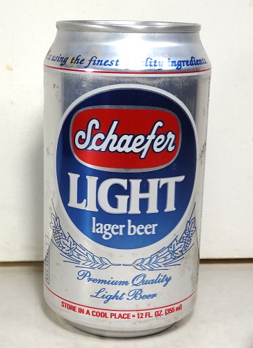 Schaefer Light Lager - Schaefer / WI - silver